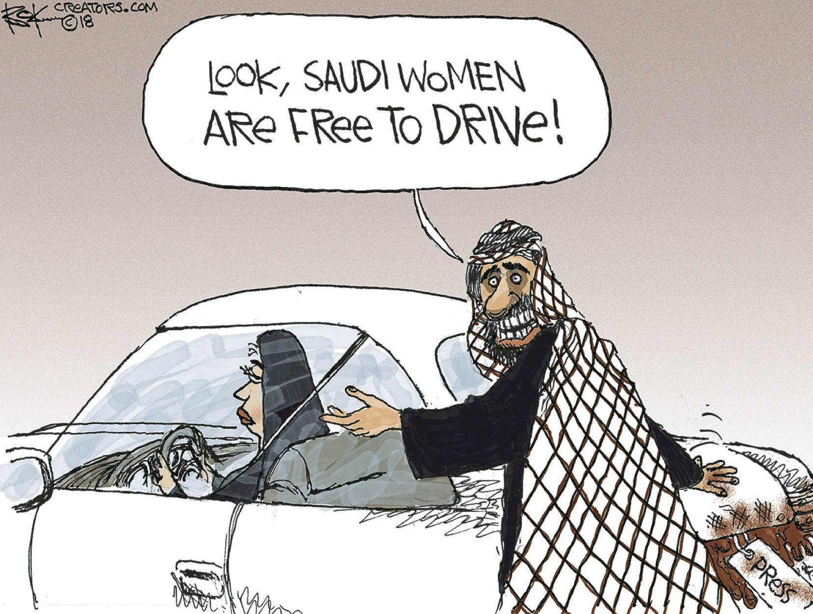 Wednesday cartoon